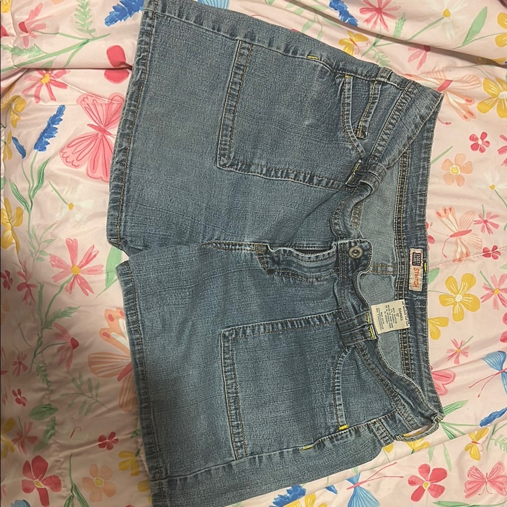 Blue Denim Shorts